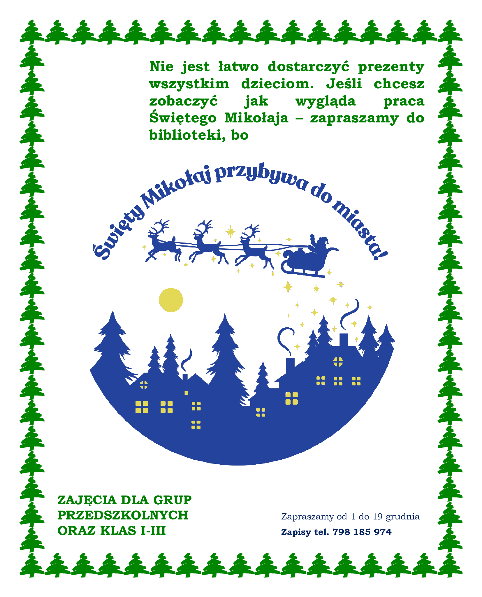 Zajęcia świąteczne dla grup